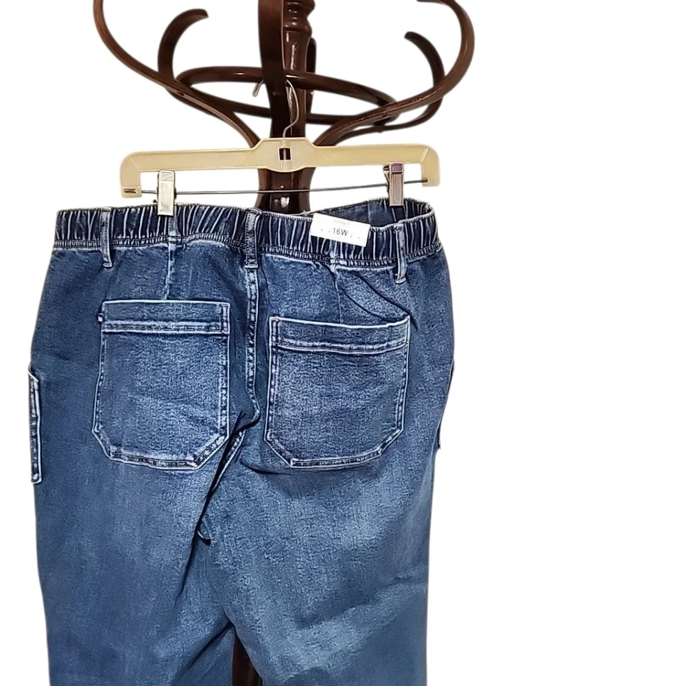 Judy Blue High Waist Wide Leg Jeans. NWT size 16W - Picture 3 of 8